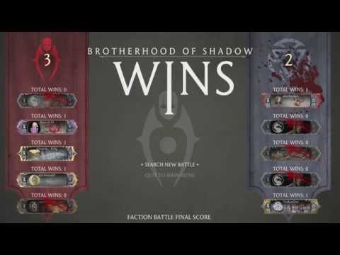 MORTAL KOMBAT X FACTION BATTLE - TEAM MATCH 5V5