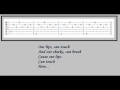 Here in Your Arms Acoustic Guitar Tabs with ...