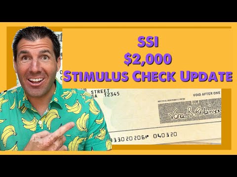 SSI $2,000 Stimulus Check Update | Supplemental Security Income as Requested