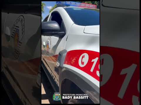 Nova viatura que passa a integrar a frota utilizada no policiamento de Bady Bassitt. #badybassit