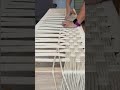 DIY Woven Bench