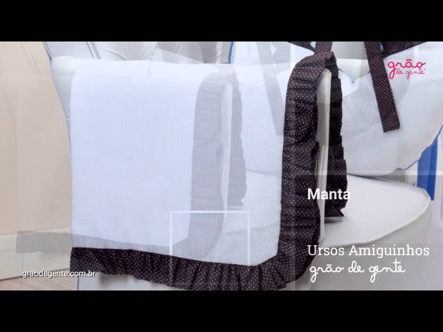 Manta Ursos Amiguinhos | Ref: 54083