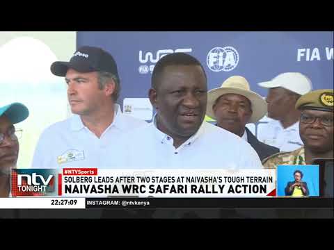 Oliver Solberg takes early lead over Elfyn Evans on day one of WRC Safari Rally 2026