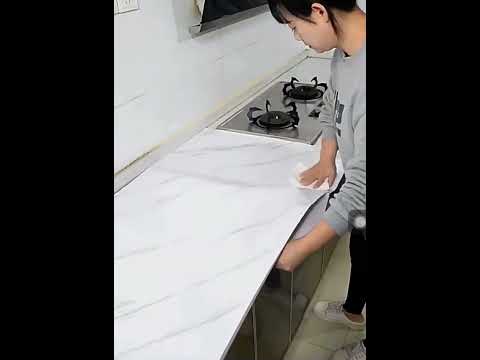 Kitchen Marble Sticker - Crack Rock Ash - 55/ctn - 60cm*2m Kitchen Marble Sticker - Crack Rock Ash - 55/ctn - 60cm*2m