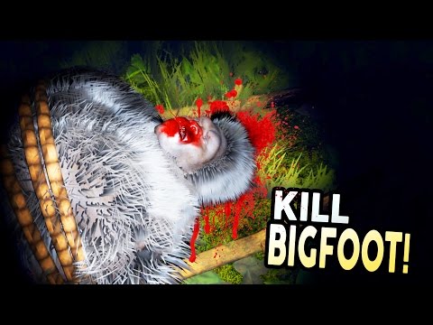 I CAUGHT AND KILLED BIGFOOT! - Finding Bigfoot Gameplay #2