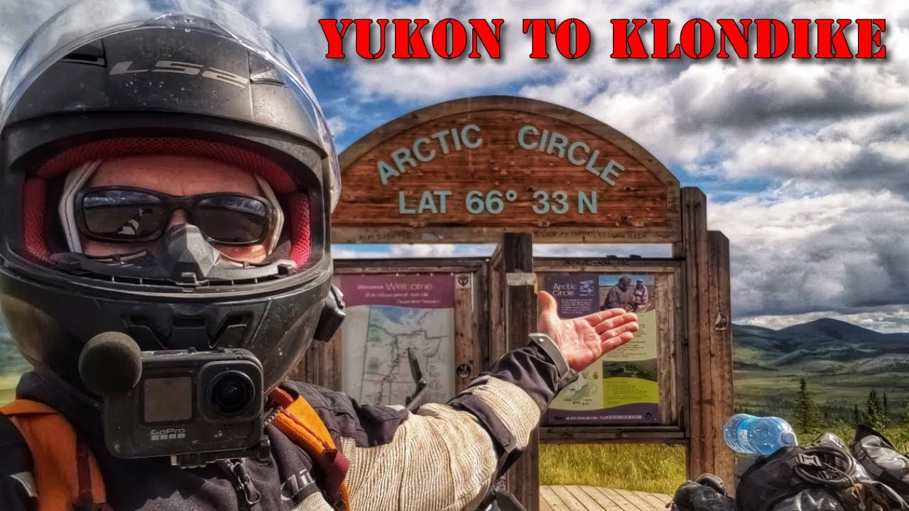 Yukon & Klondike to the Arctic Circle (Motovlog)