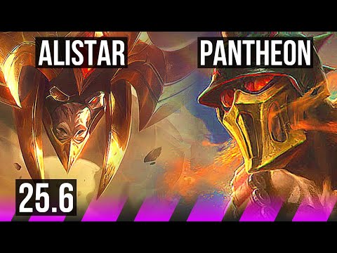 ALISTAR & Aphelios vs PANTHEON & Draven (SUP) | KR Challenger | 25.6