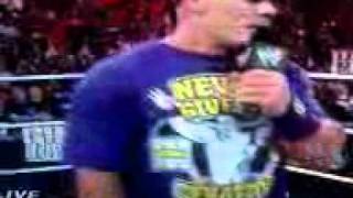 WWE John Cena hip hop to the rock