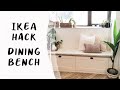 Making my kitchen bench seat - an Ikea hack
