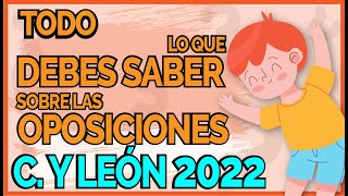 ⚠ TODO lo que debes saber sobre las Oposiciones de Maestros en CASTILLA Y LEÓN 2022