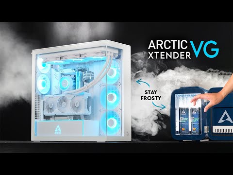 Arctic Has a PC Case!? The Xtender VG is Here! | All White Gaming PC Build