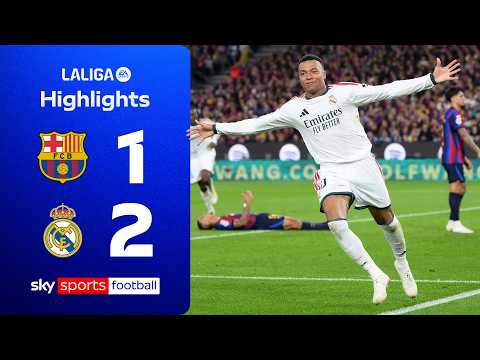 Mbappe bags LATE El Clasico winner! | Barcelona 1-2 Real Madrid | La Liga