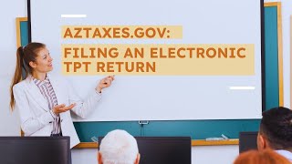 AZTaxes.gov: Filing an Electronic Transaction Privilege Tax Return with Multiple Line Items