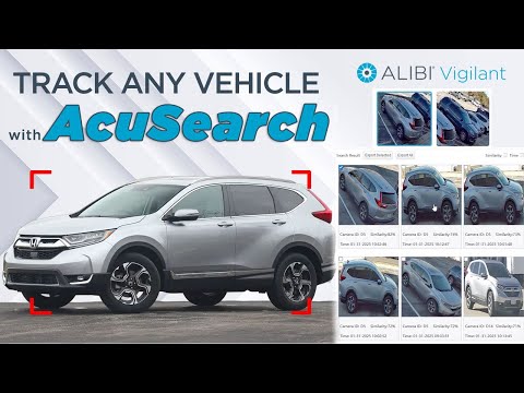 How to track Vehicle Activity with AcuSearch on the Alibi Vigilant AI-Powered NVR