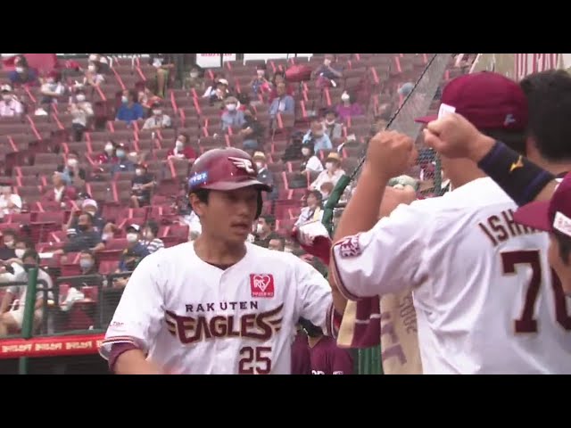 【5回裏】本日2発目!! イーグルス・田中 今度は泳ぎながらもホームラン!! 2020/9/5 E-B
