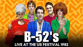 The B-52's Iconic 1982 US Festival Performance Is Pure Retro Energy! | Full Live Music
