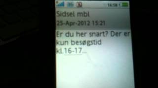 Er du her snart   sms