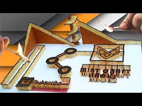 Satisfying Match Chain Reaction Fire Domino [ Satisfying Fire Domino ]