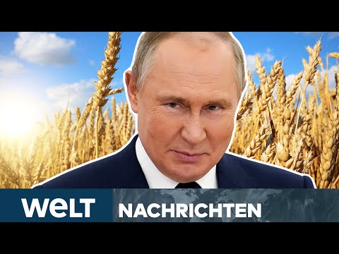 "HUNGER ALS KRIEGSWAFFE": Russland kündigt Ausstieg aus Getreideabkommen an | WELT STREAM