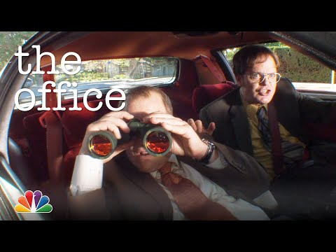 Dwight and Toby Stake Out Darryl - The Office