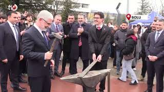 Boluda Nevruz Coşkusu Ateş Yakıldı, Demir Dövüldü