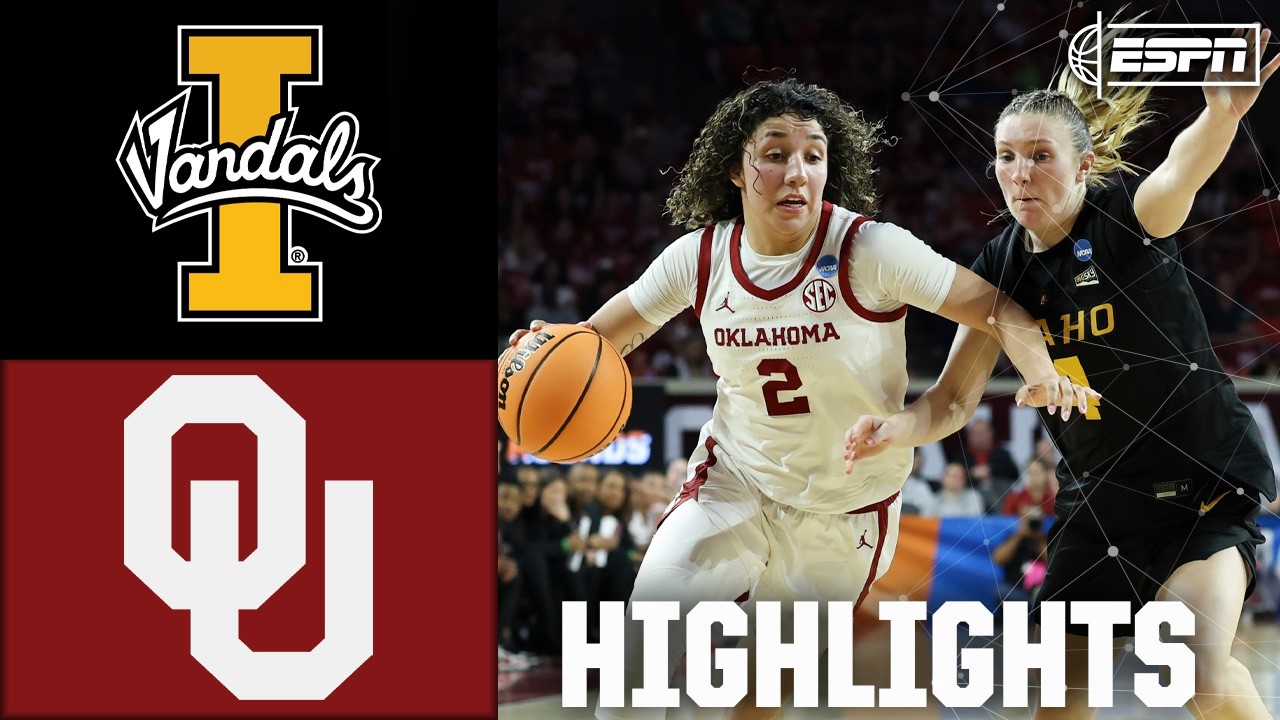 Round of 64: Idaho Vandals vs. Oklahoma Sooners | Full Game Highlights | NCAA Tournament