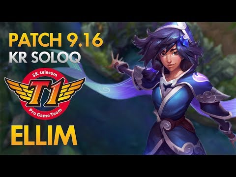SKT T1 Ellim - Taliyah Jungle - KDA 20/6/13