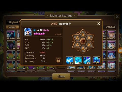 3 Artamiel arena defense in 2,5 minute - Summoners war