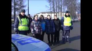 Бронницкий батальон ГИБДД поздравляет Дам с 8 марта