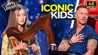 Kids With Instruments...Coaches With NO WORDS | The Voice [4K]
