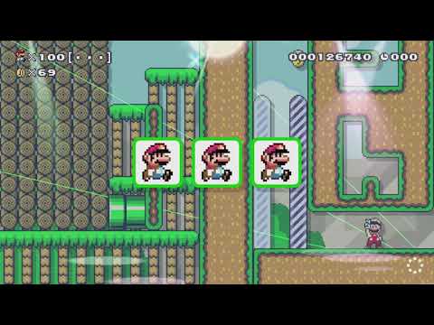 TOWERED INFIRMITY ~ Expert 100 Mario Challenge 🍄 Super Mario Maker #afq 😶 No Commentary