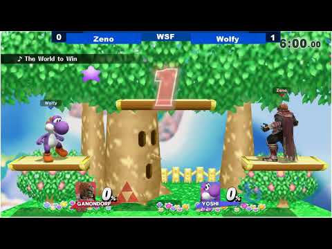 [08/25/17|Sm4sh] Online WSF: Zeno (Captain Falcon, Ganondorf) VS Wolfy (Yoshi)