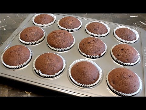 ✿ How To Make Chocolate Cupcakes by cook with Madeeha With English Subtitles ✿