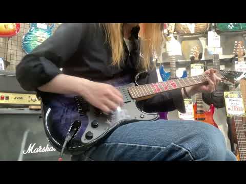 Fender Made in Japan Godzilla Stratocaster Godzilla Blue Bild 16