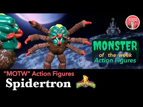 Monster of the Week Action Figures - Spidertron - Mighty Morphin' Power Rangers - Figure Review