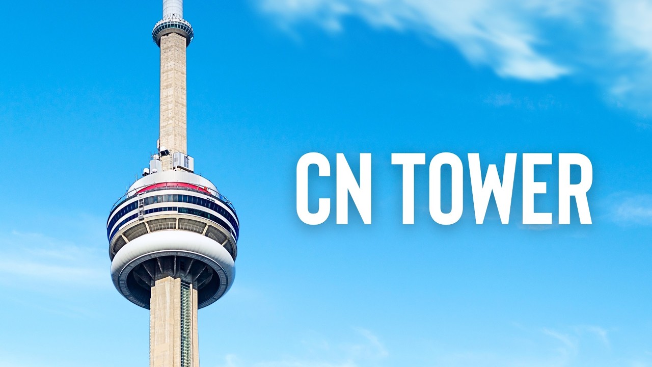 Immersive street-level walking tour through Toronto CN Tower, Canada, showcasing authentic urban landscapes, local architecture, and the vibrant atmosphere of the city's neighborhoods
