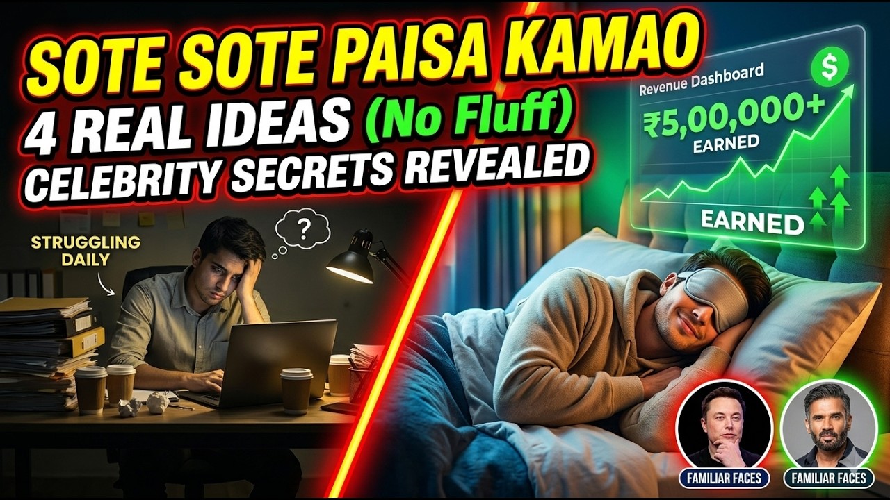 4 Passive Income Ideas to Earn While You Sleep | 2026 Complete Blueprint | Financial Freedom