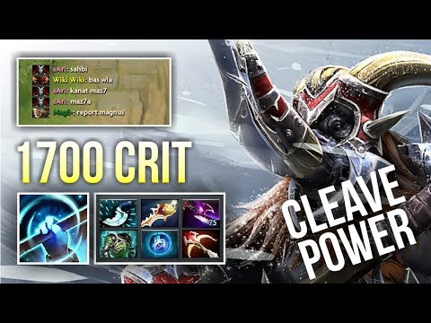 CLEAVE MASTER - Miracle Magnus Items Damage Steal Divine Rapier 7.06f | Dota 2