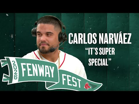 Carlos Narváez Reflects on First Year With Red Sox | Fenway Fest