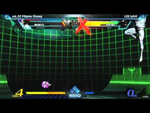 EVO 2012 - UMVC3 - Grand Finals coL.CC Filipino Champ vs LXG|Infrit