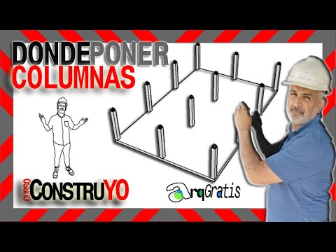 standard distance of column for 2 storey house