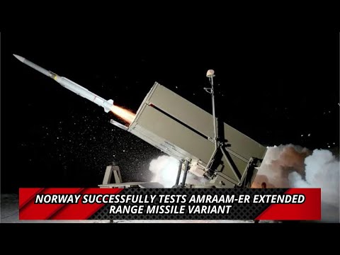 Norway successfully tests AMRAAM ER extended range missile variant