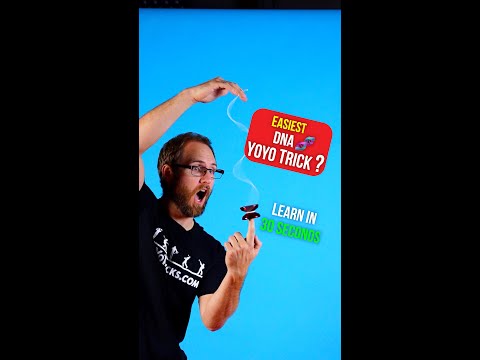 🧬 🪀 Easiest DNA Yoyo Trick in Less than 30 seconds #shorts #dna