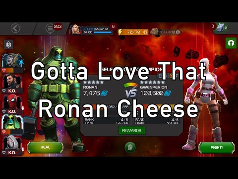 How I Easily Took Out The Act 7.1.6 Gwenperion Boss In Marvel Contest Of Champions [EASY PEASY]