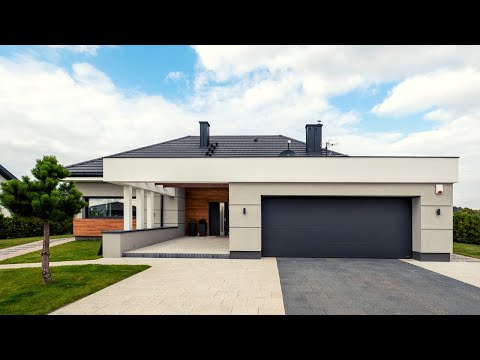 Nowoczesny, Inteligentny Dom Projektu Home Koncept 26.