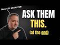 Questions To Ask At The End Of A Job Interview And Why