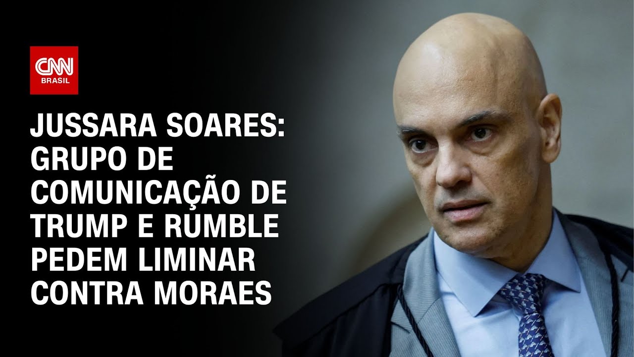 Jussara Soares: Grupo de comunicação de Trump e Rumble pedem liminar contra Moraes | AGORA CNN