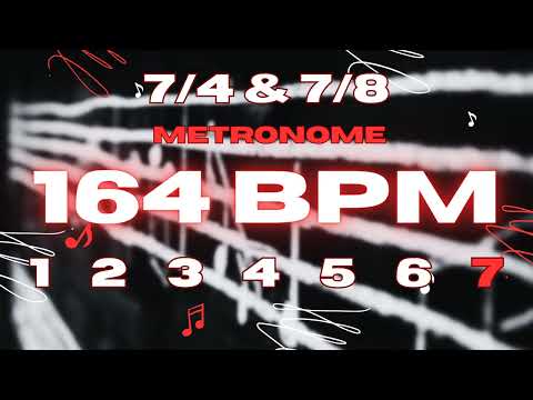 164 BPM - 7/4 & 7/8 Metronome