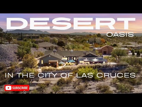Las Cruces Homes for Sale | Stunning 4-Bedroom Oasis with Pool, Hot Tub & Natural Landscape!