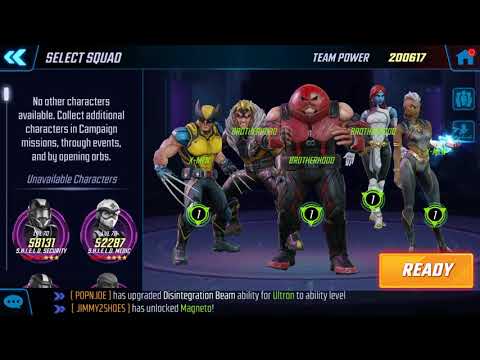 Marvel Strike Force: Unlocking Magneto